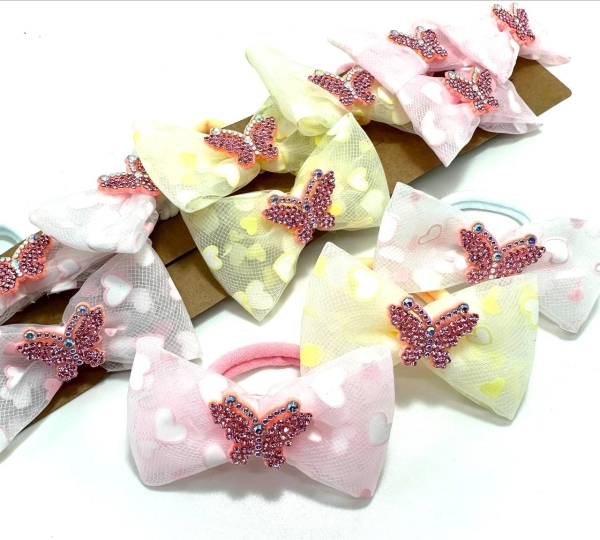 Дитячі резинки 105844 упак 6 пар 8см