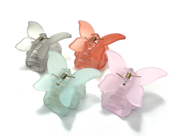 Заколка краб 072270 упак 4 шт 5см шир