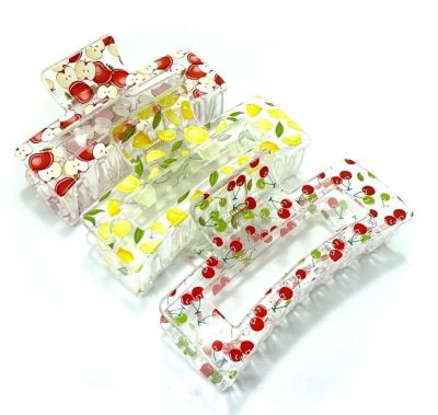 Заколка краб 072279 упак 3шт 9см