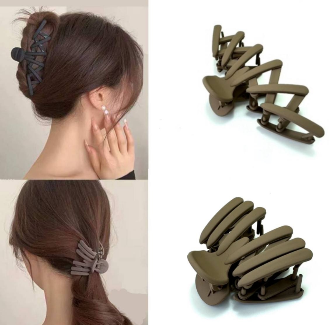 Заколка краб трансформер 072283 дов 5.5-13см