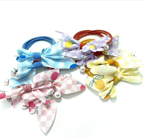 Резинки для волосся 027368 упак 4 пари