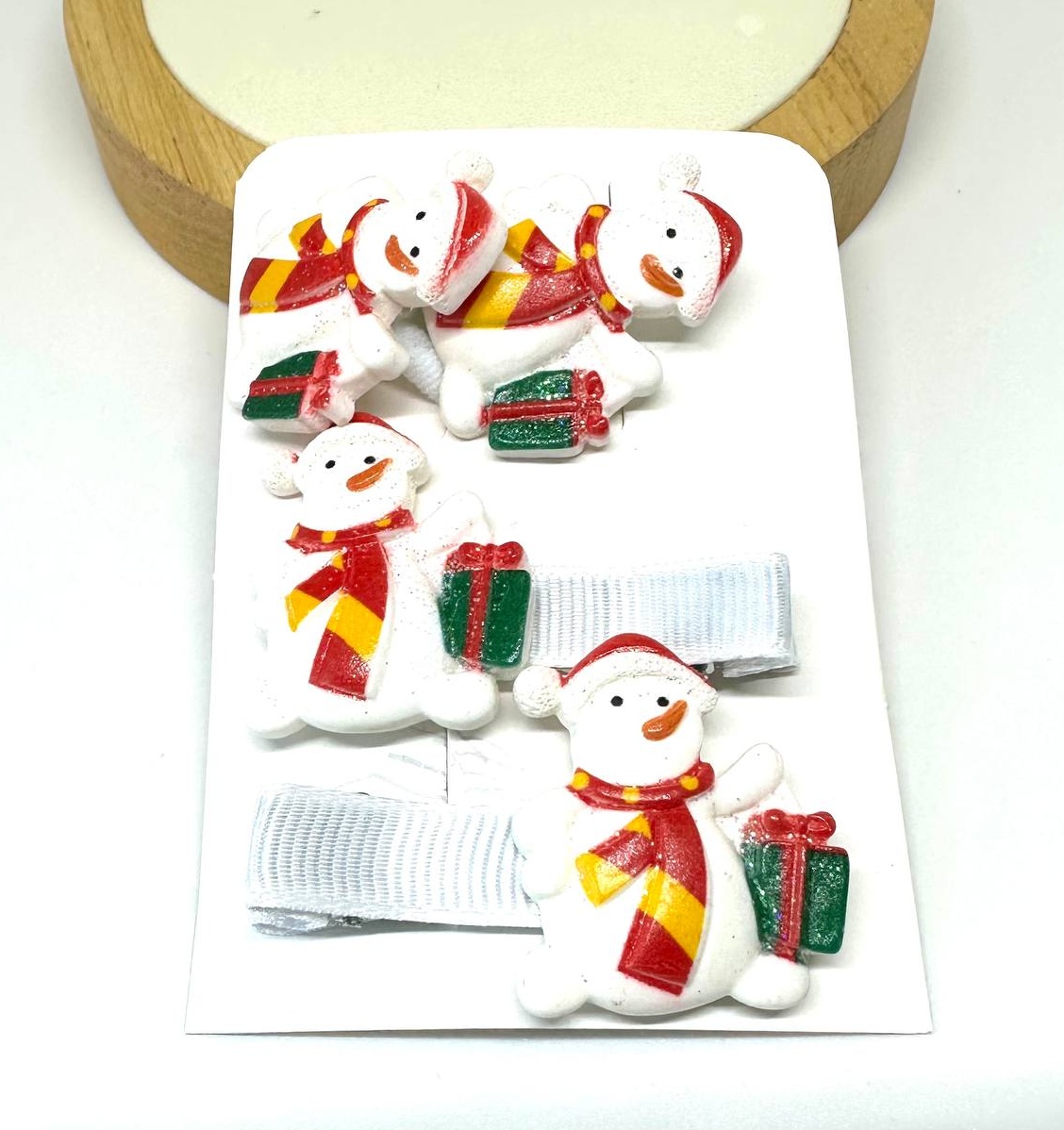 Новий рік набір 91371 резинки+заколки