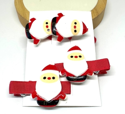 Новий рік набір 91374 резинки+заколки