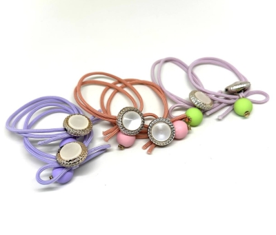 Резинки для волосся 027391 упак 3 пари