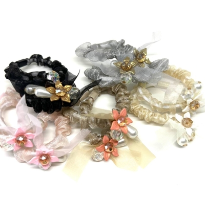 Резинки для волосся 028125 упак 5 пар