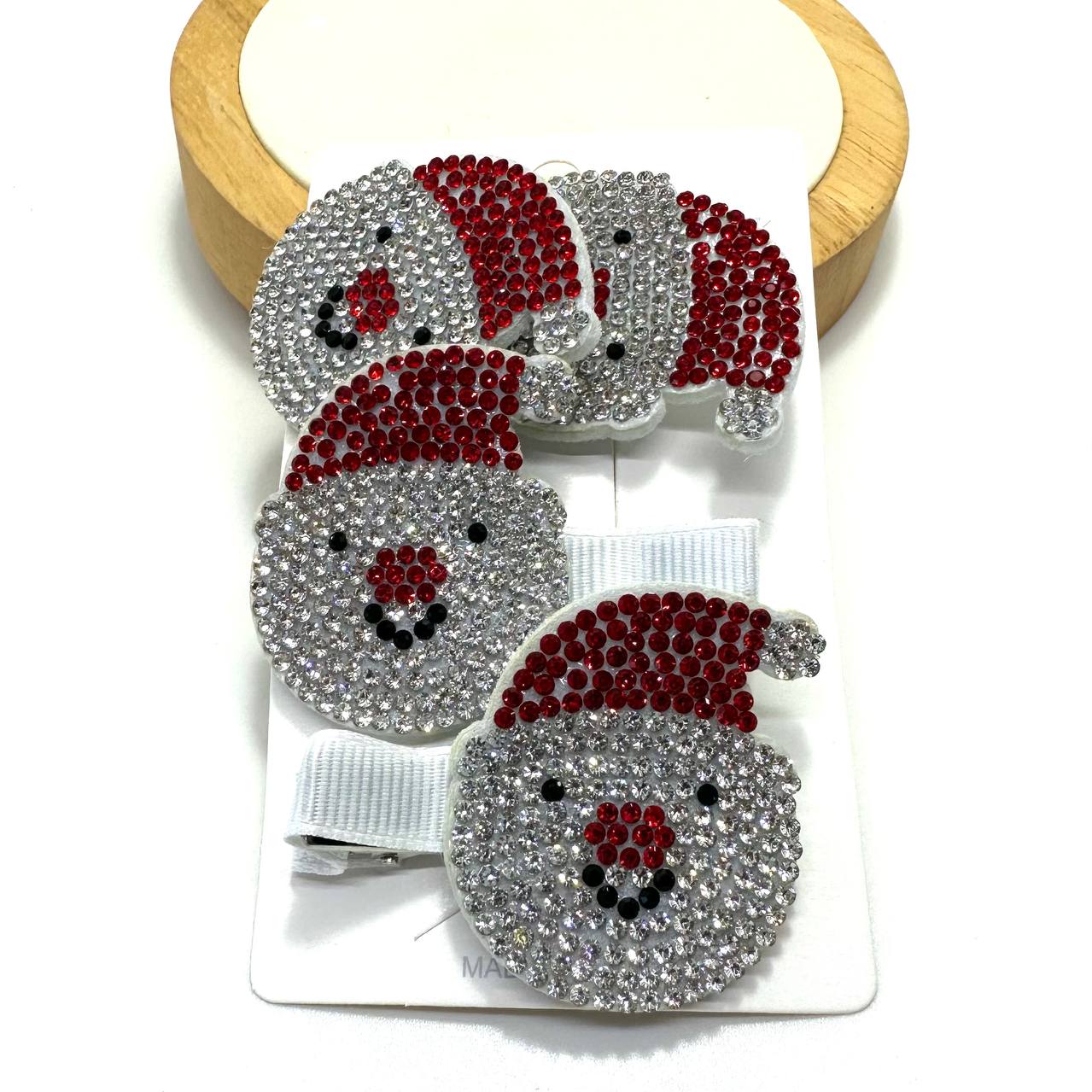 Новий рік набір 91376 резинки+заколки