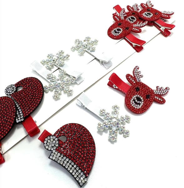 Дитячі заколки 114121 упак 6пар