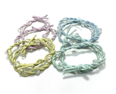 Резинки для волосся 027632 упак 4 пари