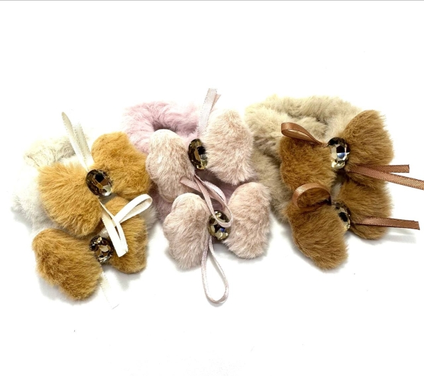 Резинки для волосся 028164 упак 3 пари