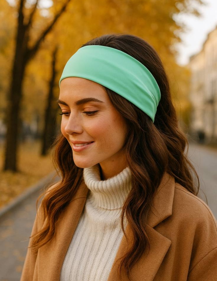 Пов‘язка на голову 201112 стрейч шир 9см 