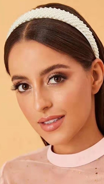 Обруч з перлинами 76017